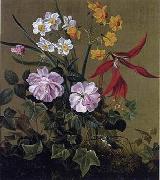 Floral, beautiful classical still life of flowers 013 unknow artist